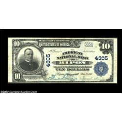 Ripon, WI - $10 1902 Plain Back Fr. 627 The American NB Ch. # 4305The second title used here, after