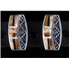 Image 4 : Zuni Sterling Mosaic Belt Buckle Set