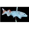 Image 2 : Hand Carved Turquoise Graduated Fish Necklace