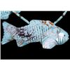 Image 3 : Hand Carved Turquoise Graduated Fish Necklace