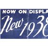 Image 3 : 1938 Chevrolet Double Sided Advertising Banner