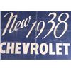 Image 6 : 1938 Chevrolet Double Sided Advertising Banner