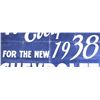 Image 9 : 1938 Chevrolet Double Sided Advertising Banner