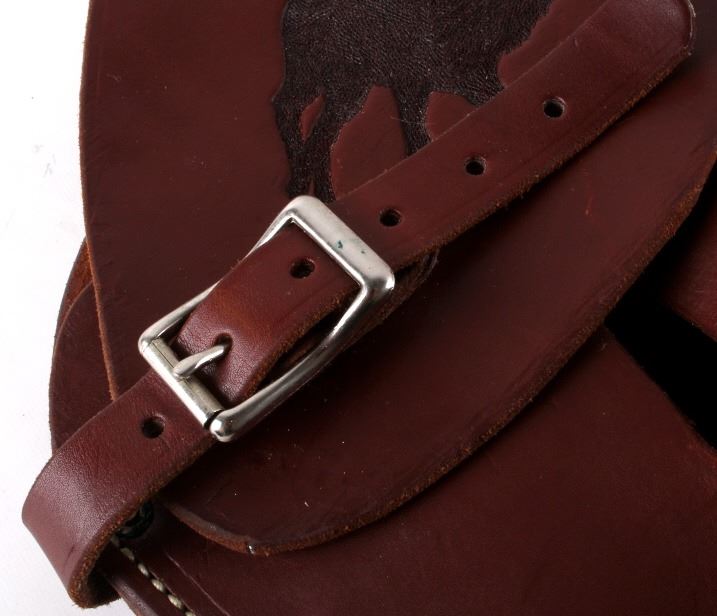 Handmade Leather Rifle Scabbard From Ennis, MT