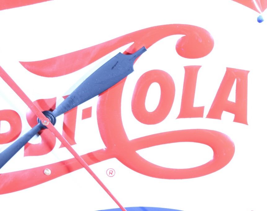 Vintage Custom Made Pepsi Cola Bottle Cap Clock