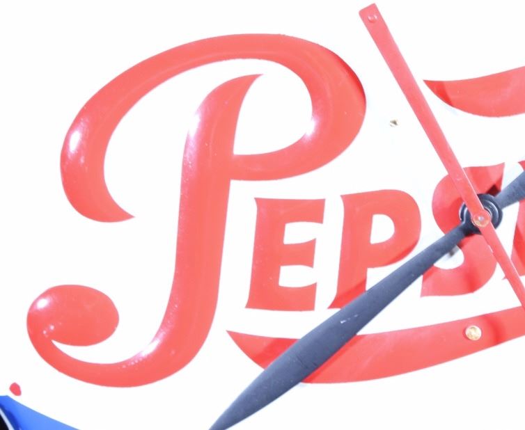 Vintage Custom Made Pepsi Cola Bottle Cap Clock
