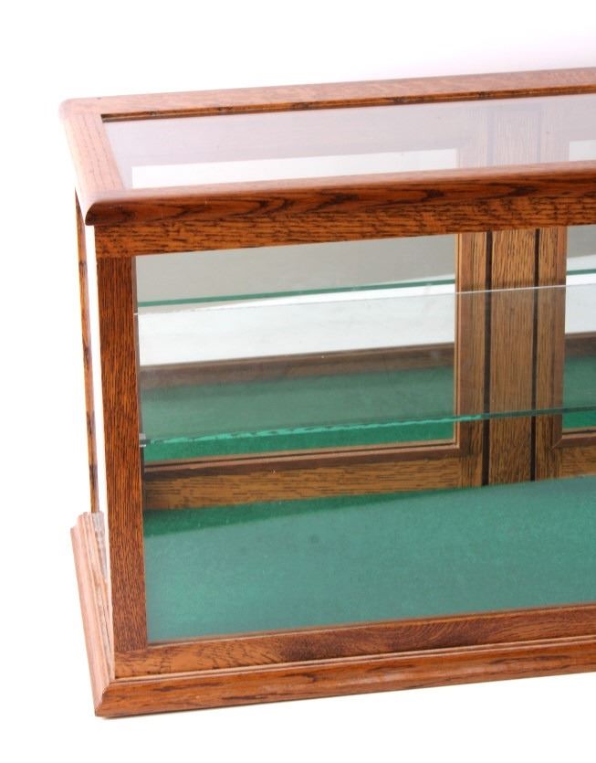 Antique Oak Display Case
