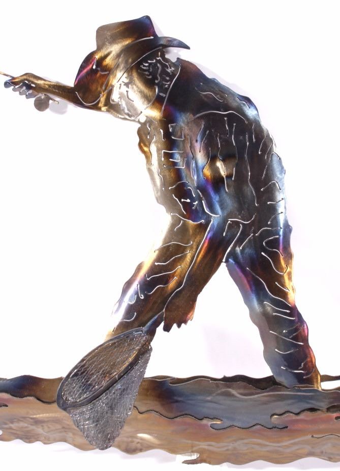 Original Metal Art Work By Gus Flowers