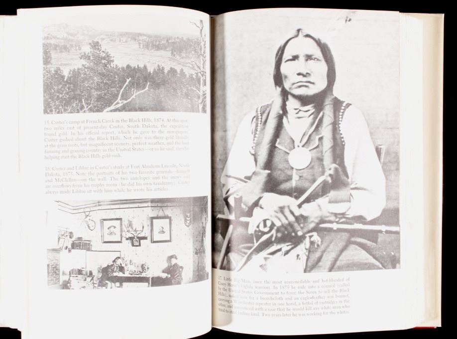 1st Edition Crazy Horse and Custer Signed Book