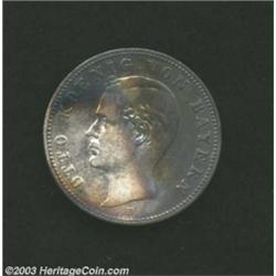 Bavaria. Otto 2 Mark 1888-D,