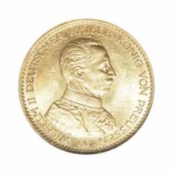 Prussia. Wilhelm II gold 20 Mark 1915-A,