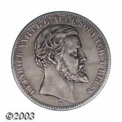Reuss-Obergreiz. Heinrich XXII 2 Mark 1877B,