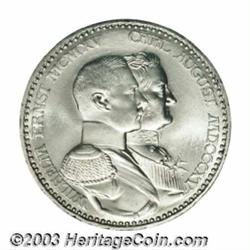 Saxe-Weimar-Eisenach. Wilhelm Ernst 3 Mark 1915A,