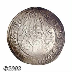 Saxony. Friedrich Bartgroschen 1492,