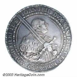 Saxony. Ernestine Line. Johann Friedrich 2 Taler 1539,