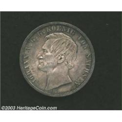 Saxony. Johann Taler 1871B,