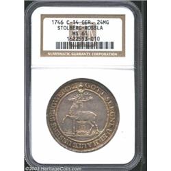 Stolberg. Christof Ludwig 24 Mariengroschen,