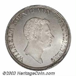Wurttemberg. Wilhelm I Taler 1833,