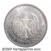 Image 2 : Weimar Republic. Meissen 5 Mark 1929E,