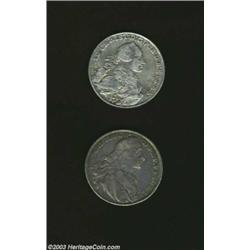 A pair of Talers as follows: