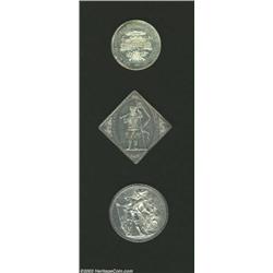 German silver Shooting Festival medals including: