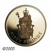 Image 2 : Elizabeth II gold 50 Pounds 1975,