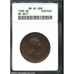 George III Halfpenny 1799,