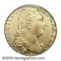 George III gold Guinea 1774,