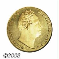 William IIII gold Sovereign 1831,