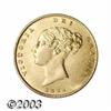 Image 1 : Victoria gold Half Sovereign 1853,