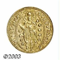 Chios. Milanese Dukes, gold Zecchino,