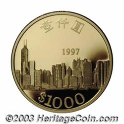 Gold 1000 Dollars 1997,