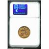 Image 2 : George V gold Sovereign 1918I,