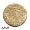 Image 2 : Kingdom of Napoleon. Gold 40 Lire 1814M,