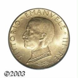 Vittorio Emanuele gold 100 Lire 1931R IX,