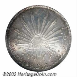 Cap &amp; Ray 8 Reales 1892-Zs FZ,