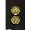 Image 1 : Gold Peso Pair,