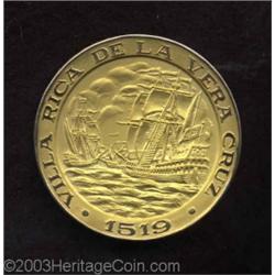 450th Anniversary de Veracruz gold Medal,