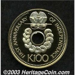 Gold 100 Kina 1976FM,