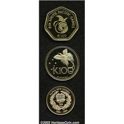 Gold Commemorative Trio,