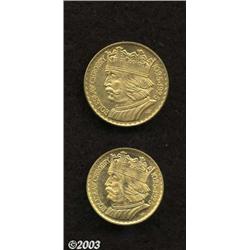 Gold 10 and 20 Zlotych 1925,