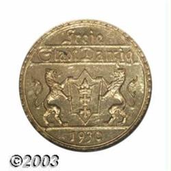 Danzig. Gold 25 Gulden 1930,