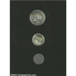 Alfonso XIII Silver Trio,