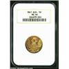 Image 3 : Nicolas I gold 5 Roubles 1841,