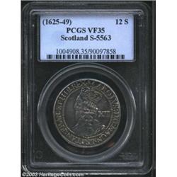 Charles I 12 Shillings,