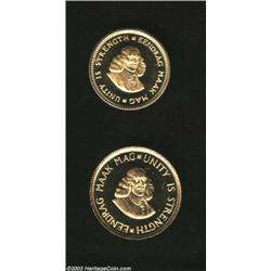 Two-piece gold proof set 1979,
