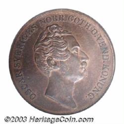 Oscar I 4 Skilling 1849,