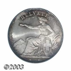 Confederation Franc 1850A,