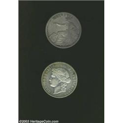 Confederation 5 Francs 1850A,