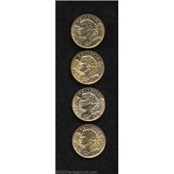 Gold 20 Francs Lot of 4,